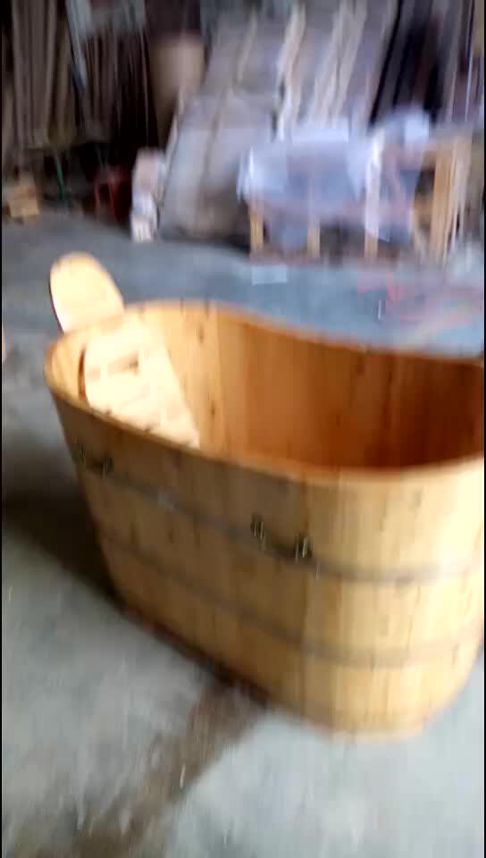 New Design Hot Sell Portable Sitting Teak Wood Bathtub - Buy Teak Wood