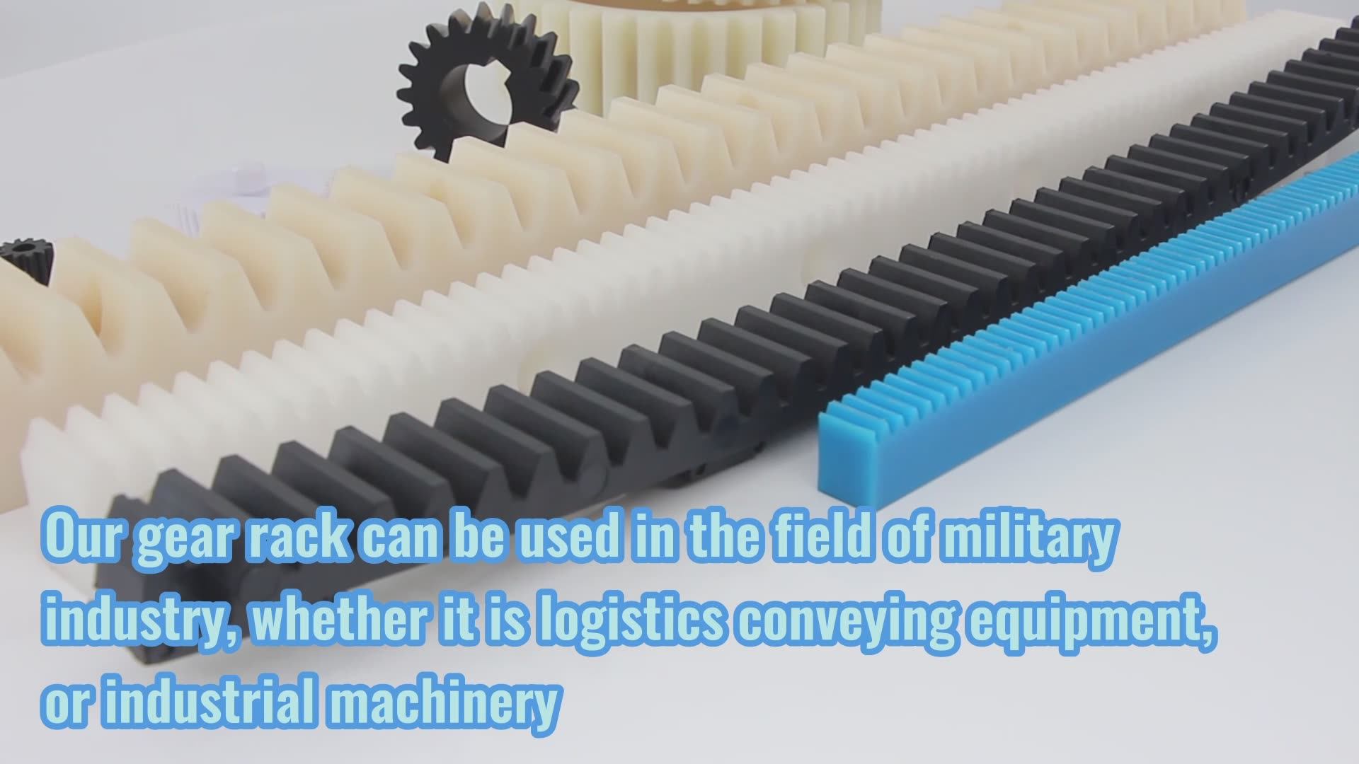 Pom Nylon Uhmwpe Cnc Flexible Plastic Mc Nylon Rack Gear Nylon Gear ...