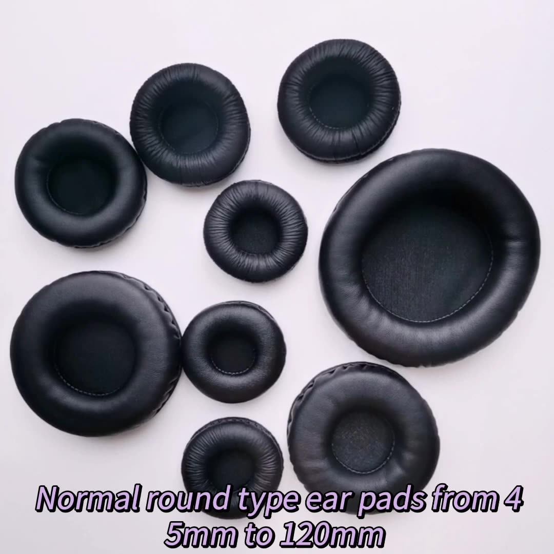 Ear Pads,100mm Leather Ear Cushion