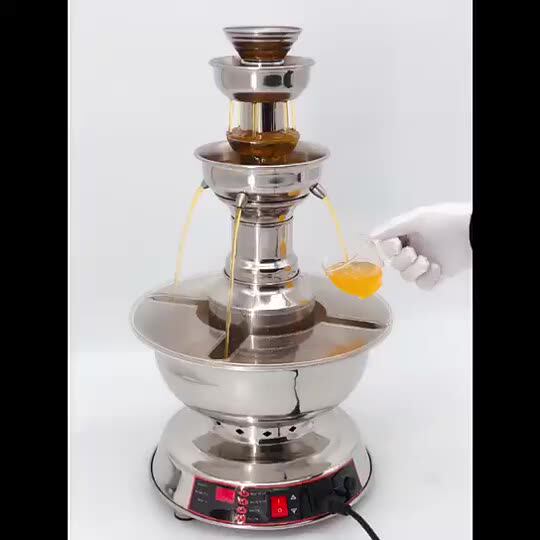 3-laagse Fontein Drankenmachine, Elektrische Feestdrankendispenser, Met