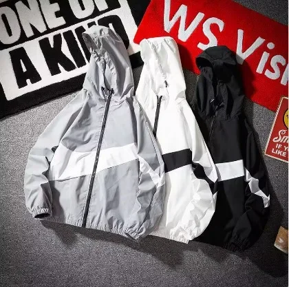 2024 New Trend Jacket for Men, Versatile Thin Outerwear for Spring and Summer, Baseball Jacket, Sun Protection Clothing, Windbreaker