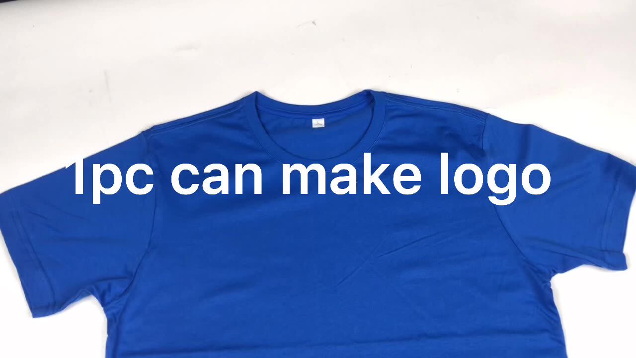 High Quality 100 Premium Cotton Tshirt Custom Logo Customize Printed