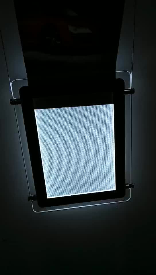 A4 Led Illuminated Crystal Light Box Shadow Box Led Light Kit Buy A4
