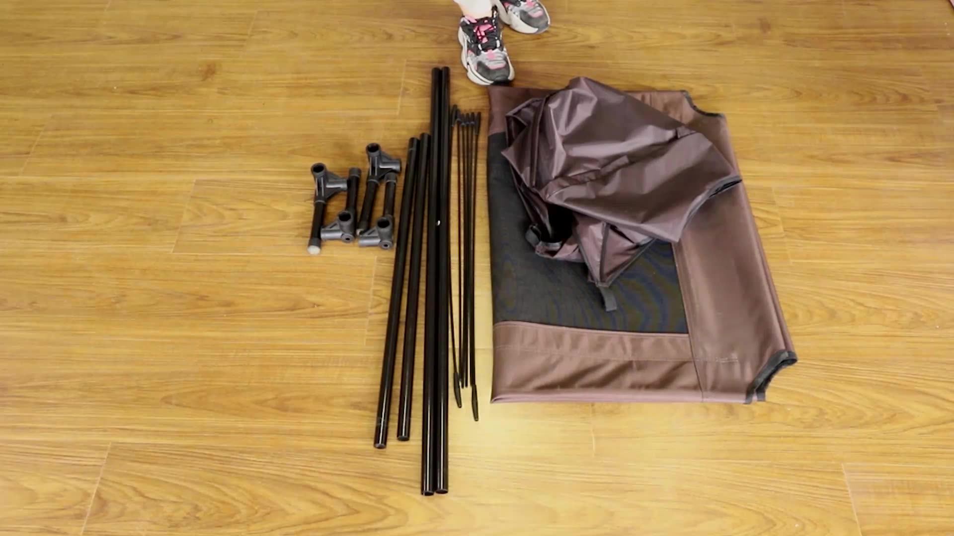 Canbo Elevated Pet Dog Bed With Canopy For Large Dogs Waterproof