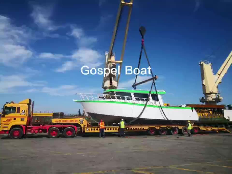 Ocean Gospel Boat For Sale Malaysia 14m /46ft Aluminum Fishing Boat