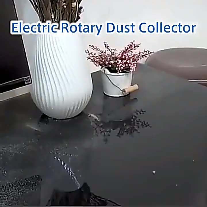 oficina Despolvoreador eléctrico giratorio 360 ° de polvo de polvo recargable para casa coche 