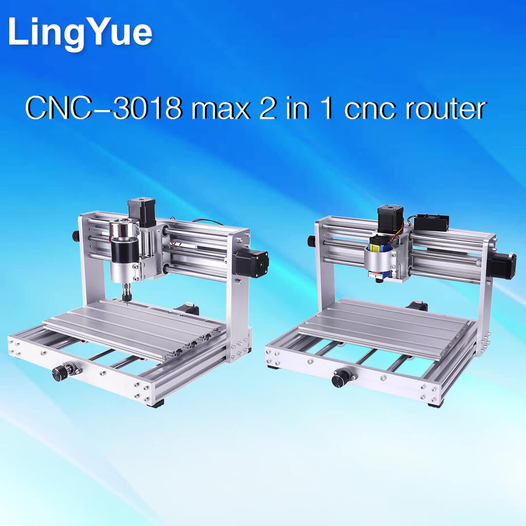 Cnc 3018 Max 2 In 1 Kit Laser Engraving 