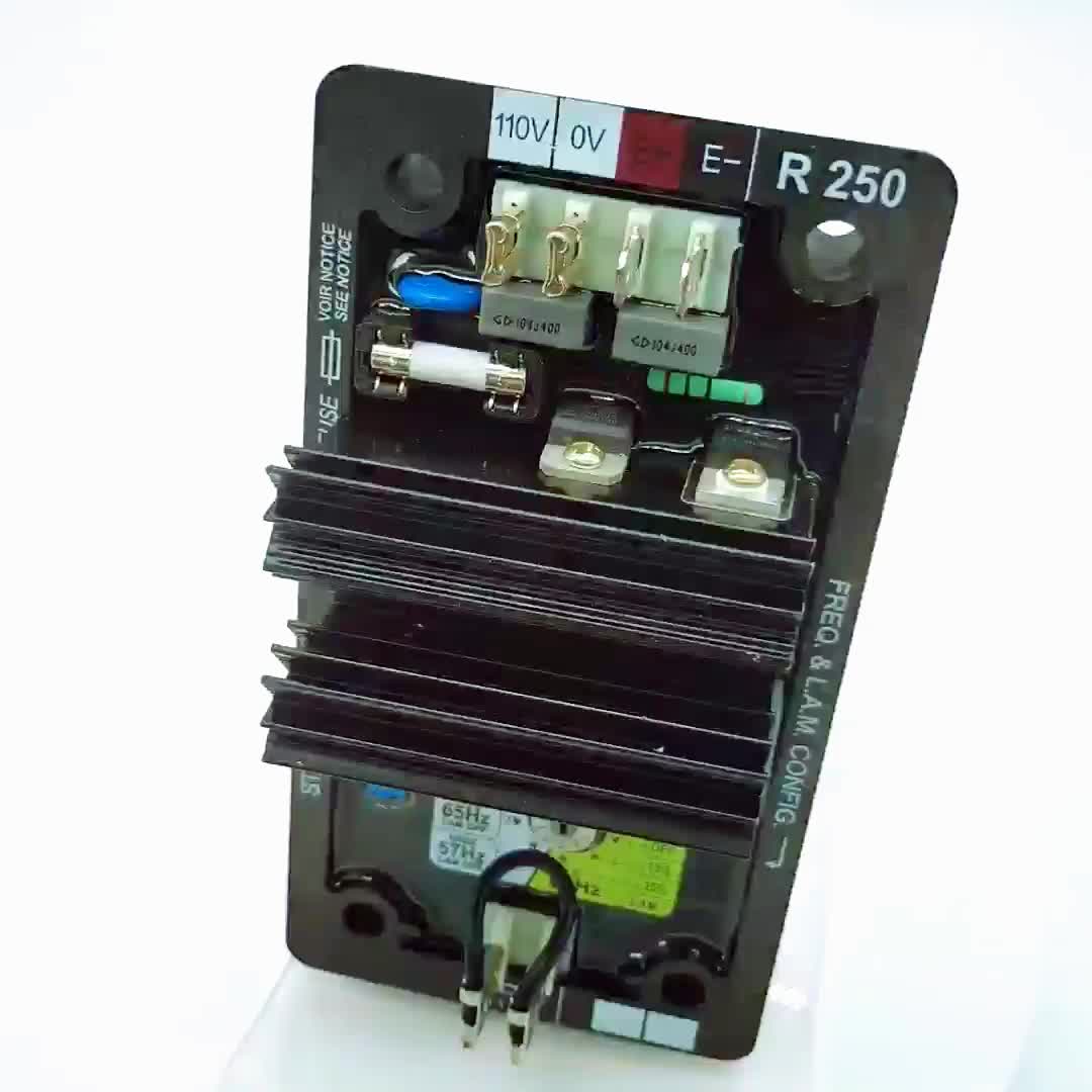 Generator Spare Parts Automatic Voltage Volt Regulator Avr R250 For