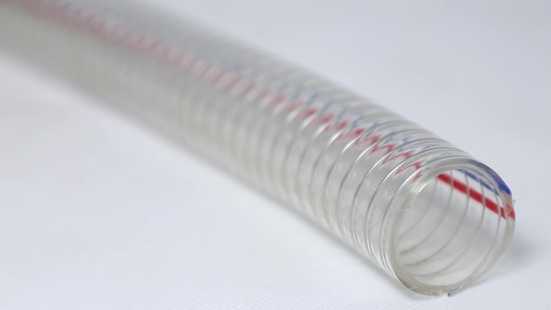 Comfortable New Design Pvc Spiral Steel Wire Tube Pipe Hose For Sale