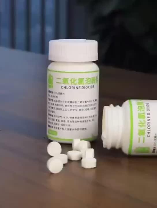 Food Grade Chlordioxid Tabletten Disposable Chlorine Dioxide Water