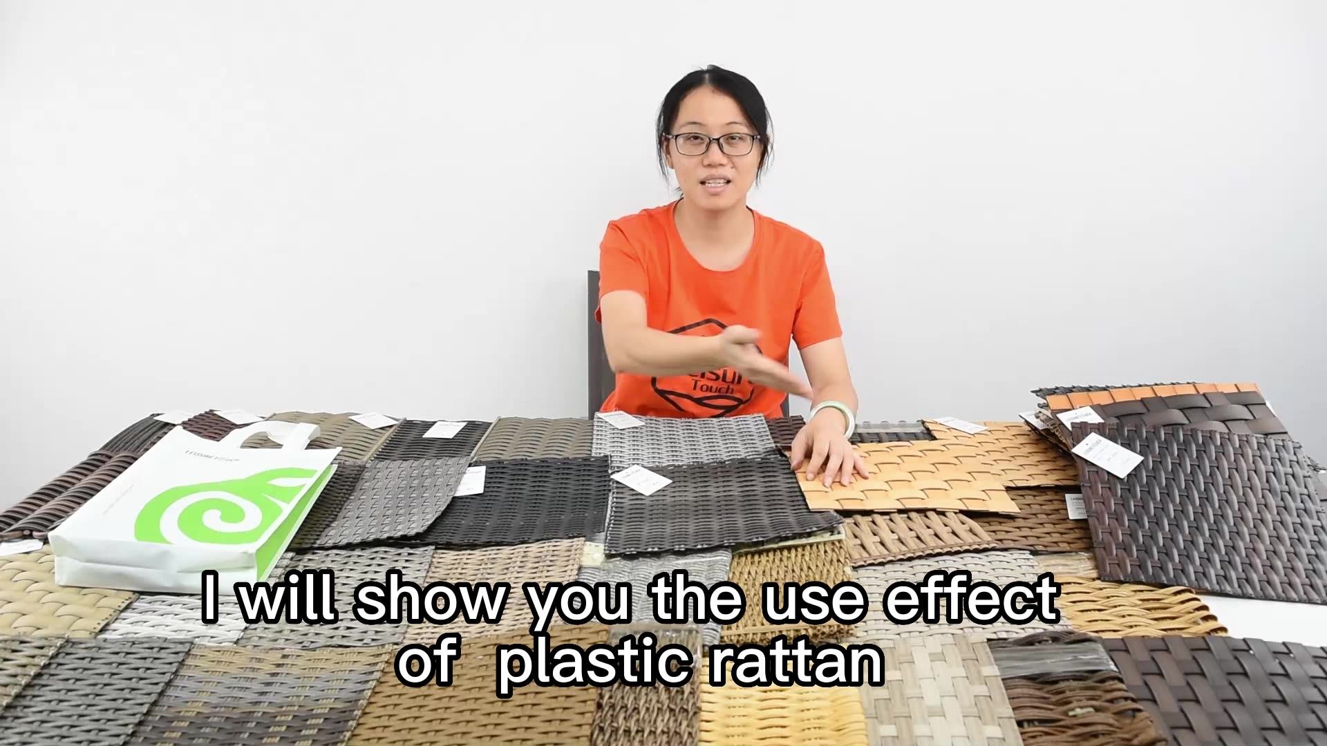 Ltr Prefab House Ecofriendly Recycled Plastic Wicker Pe Weaving