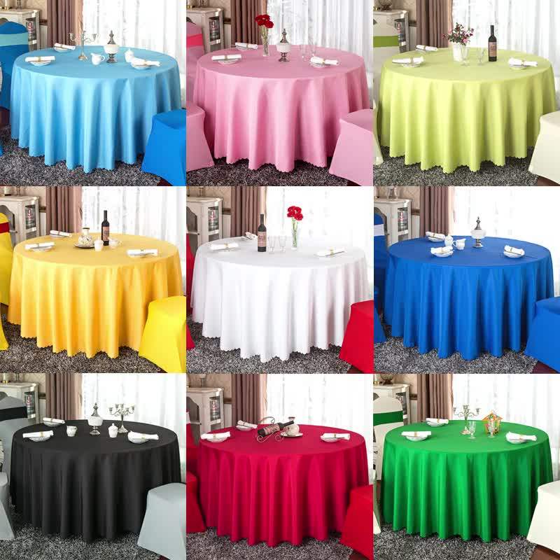 Elegant Hotel Fancy Table Cloth,Round Hotel Tablecloth Table Linen