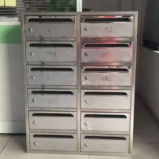 Indoor&outdoor Use Post Box Standard Size Mailboxes With Custom