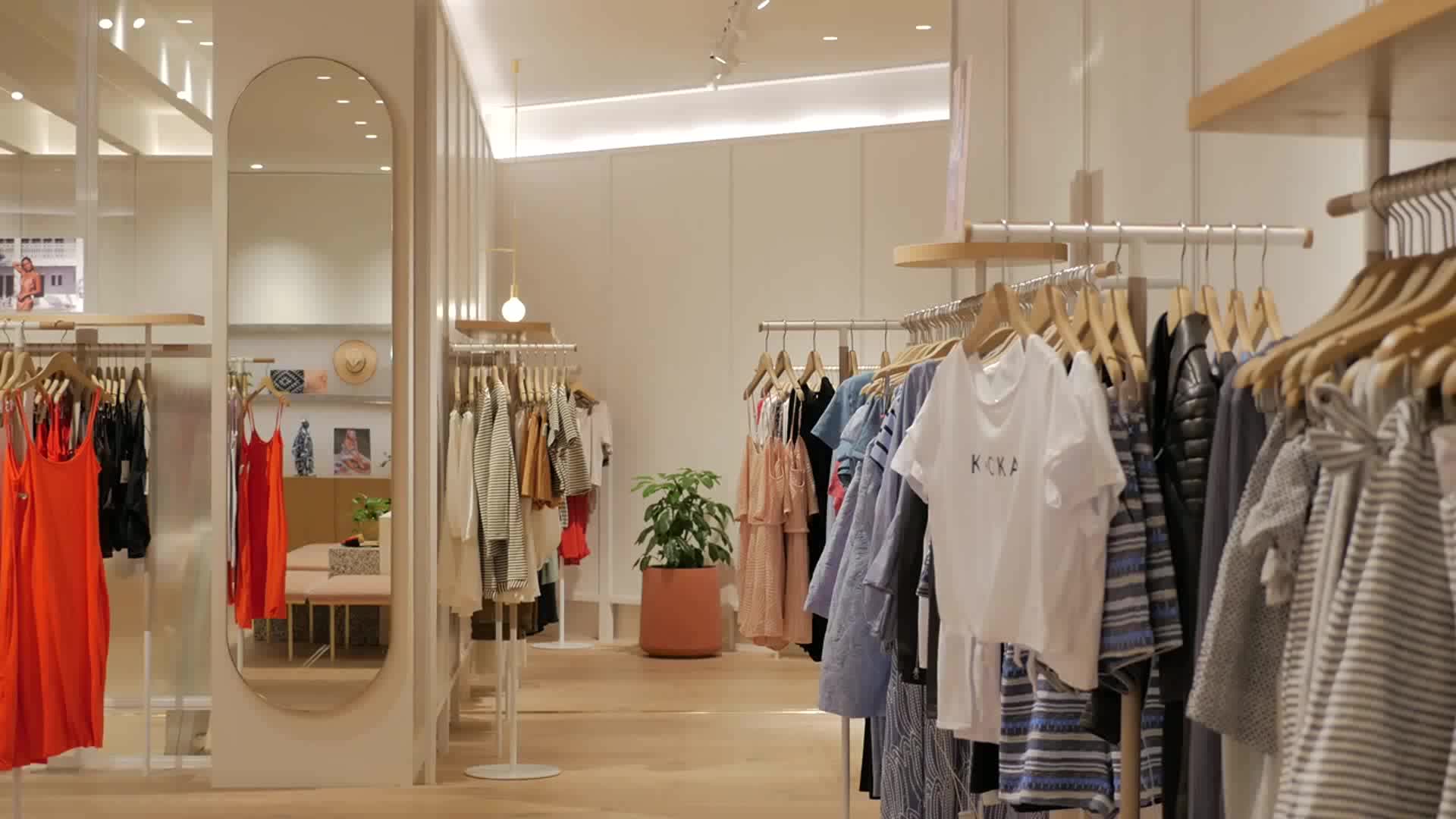 Mens Garment Showroom Display Interior Idea Garment Shop Display