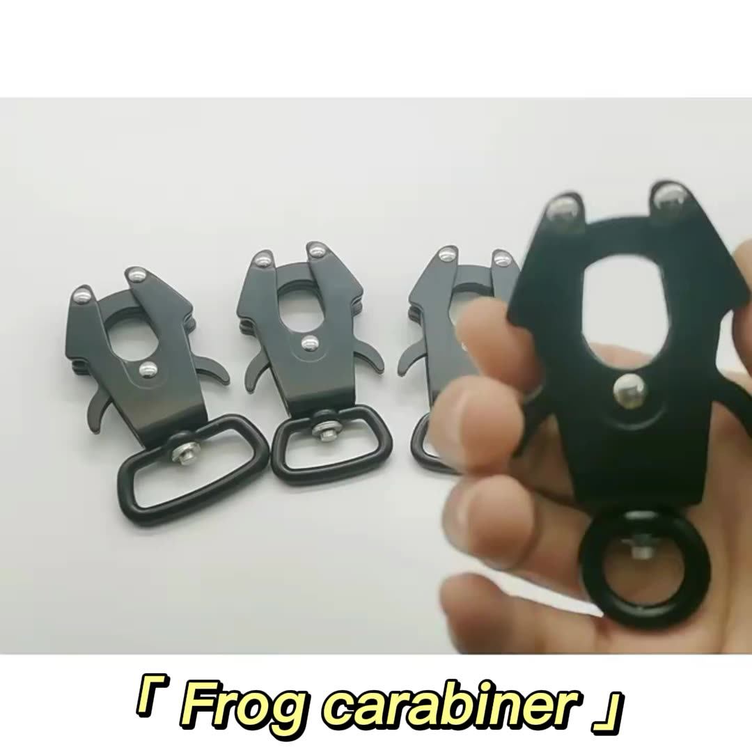 Heavy Duty Quick Release Dog Chain Buckle Frog Cable Dog Leash Buckle