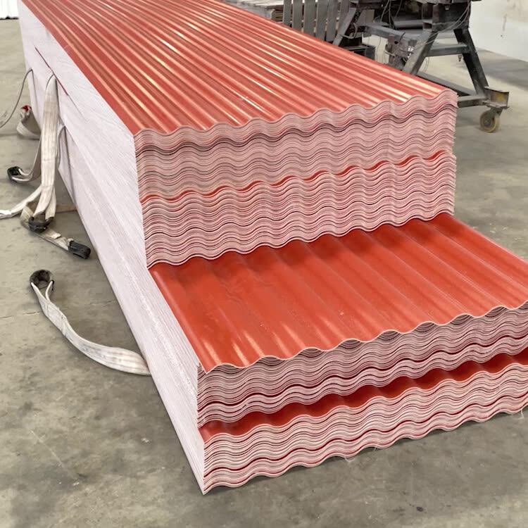 Impact Resistance Heat Insulation Corrugated Pvc Plastic Roof Home Pvc