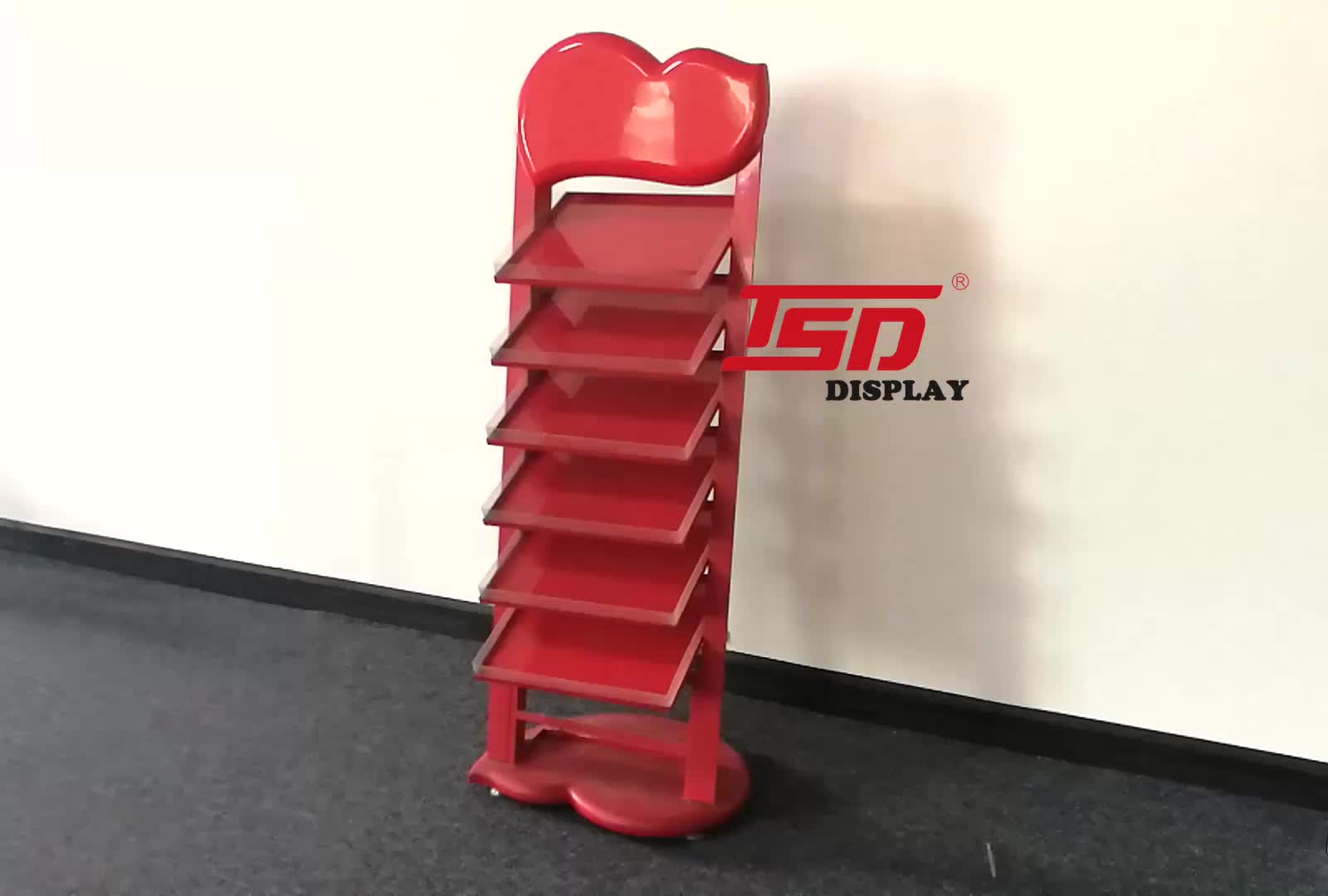 supermarket metal wire potato chips display rack,display shelf for