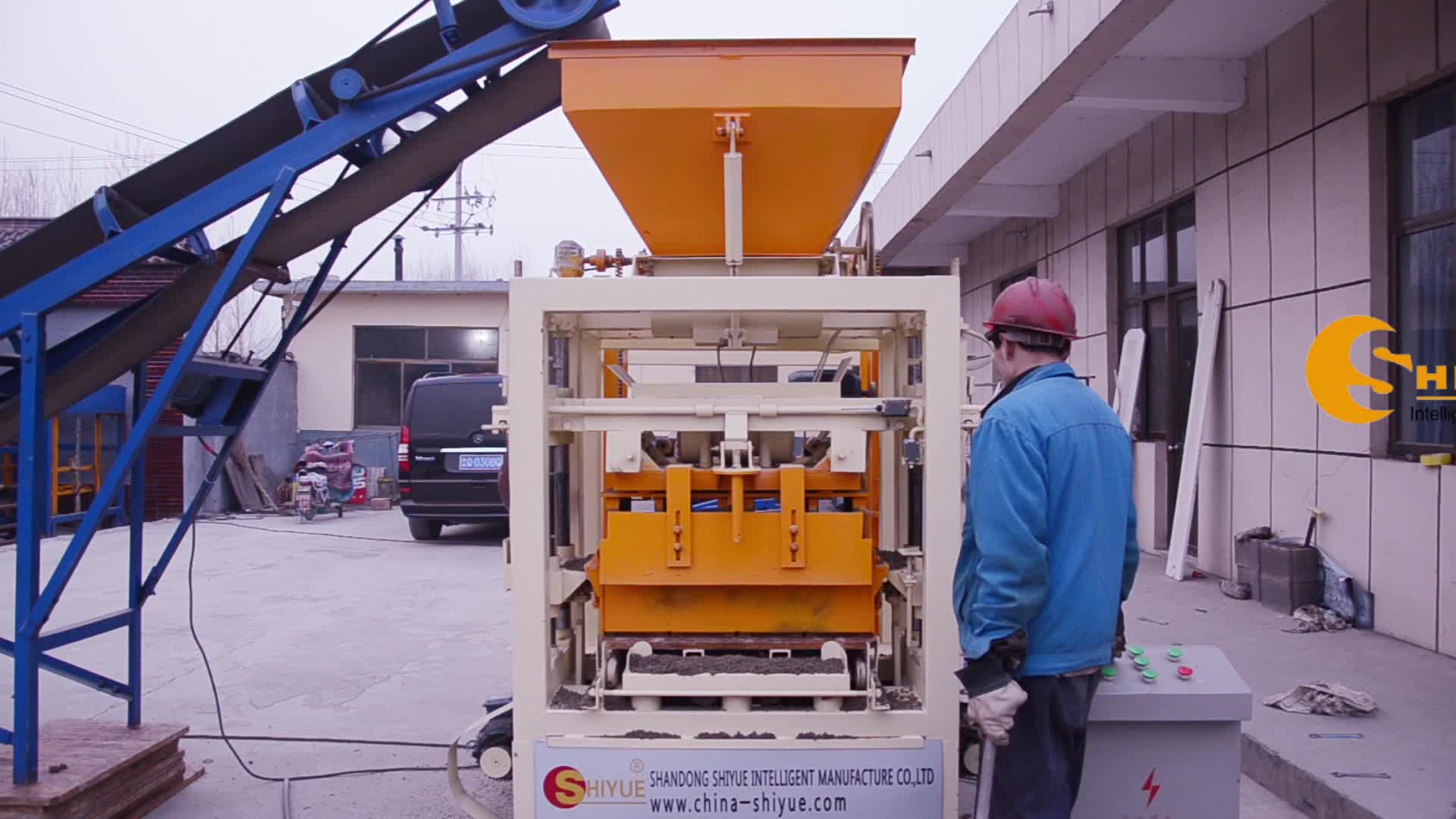 Qt426 Hydraulic Pressure Electric Concrete Block Make Machine Price