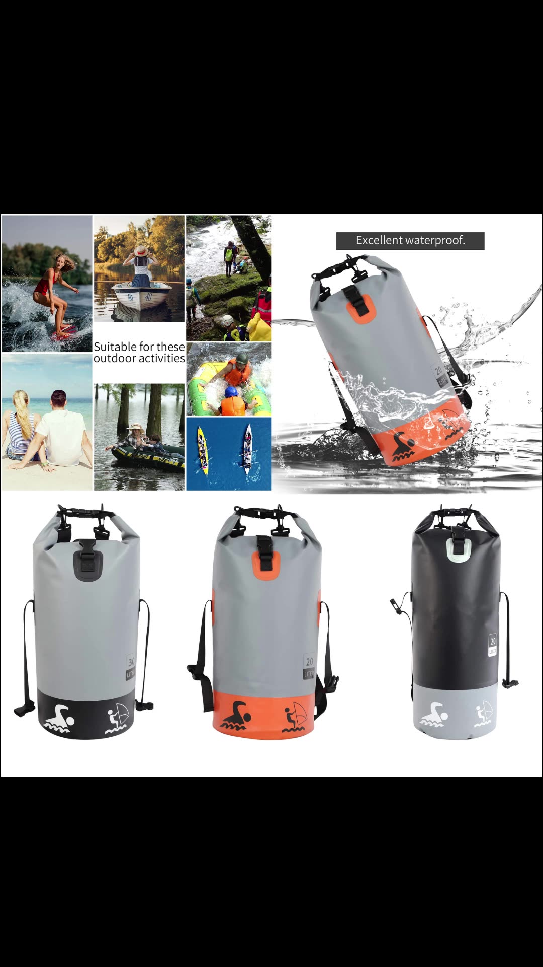 Wholesale Waterproof Insulated Tuna Bag Cooler Fish Kill Bag With Drain