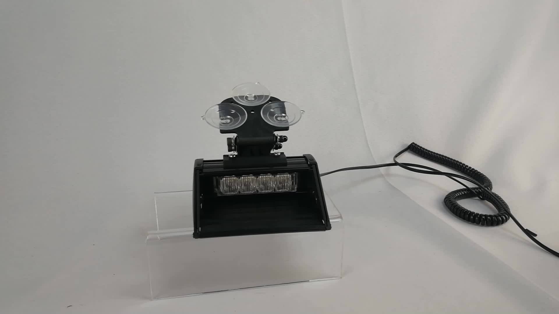 Windshieldmount Visor Led Strobe Light Led Dash Warning Light Buy