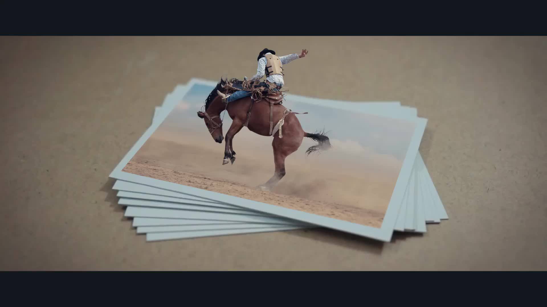 AE模板 唯美大气三维空间照片堆叠立体人像抠像特效突出展示-天天素材网