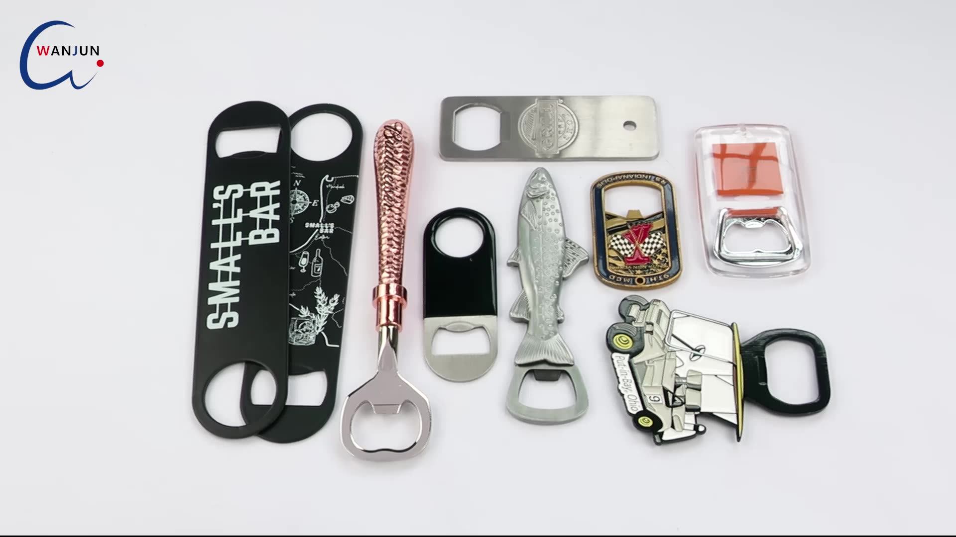 Wholesale Custom Cast Iron Wall Mounted Beer Bottle Opener,Metal Rustic