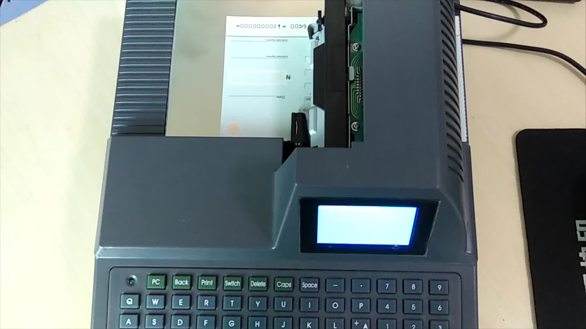 Full Keyboard Check Printing Printer Machines Cheque Writer With