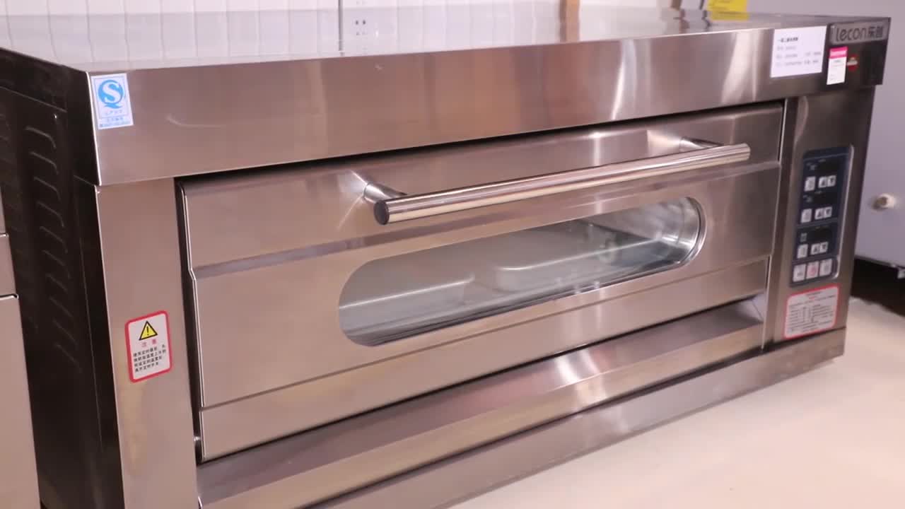 Intelligent Fullautomatic Bread Bakery Oven Price 3 Deck 6 Trays Oven