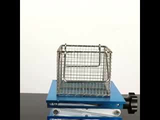 Mesa Elevadora Manual De Aluminio – Plataforma Ajustable Tipo Tijera Para Laboratorio, Carga De 5 A 25 Kg