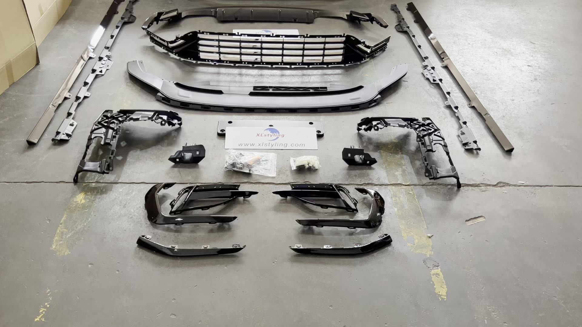 Car Conversion Upgrade Facelift Front Bumper Bodykit 7.5 R Body Kit For ...