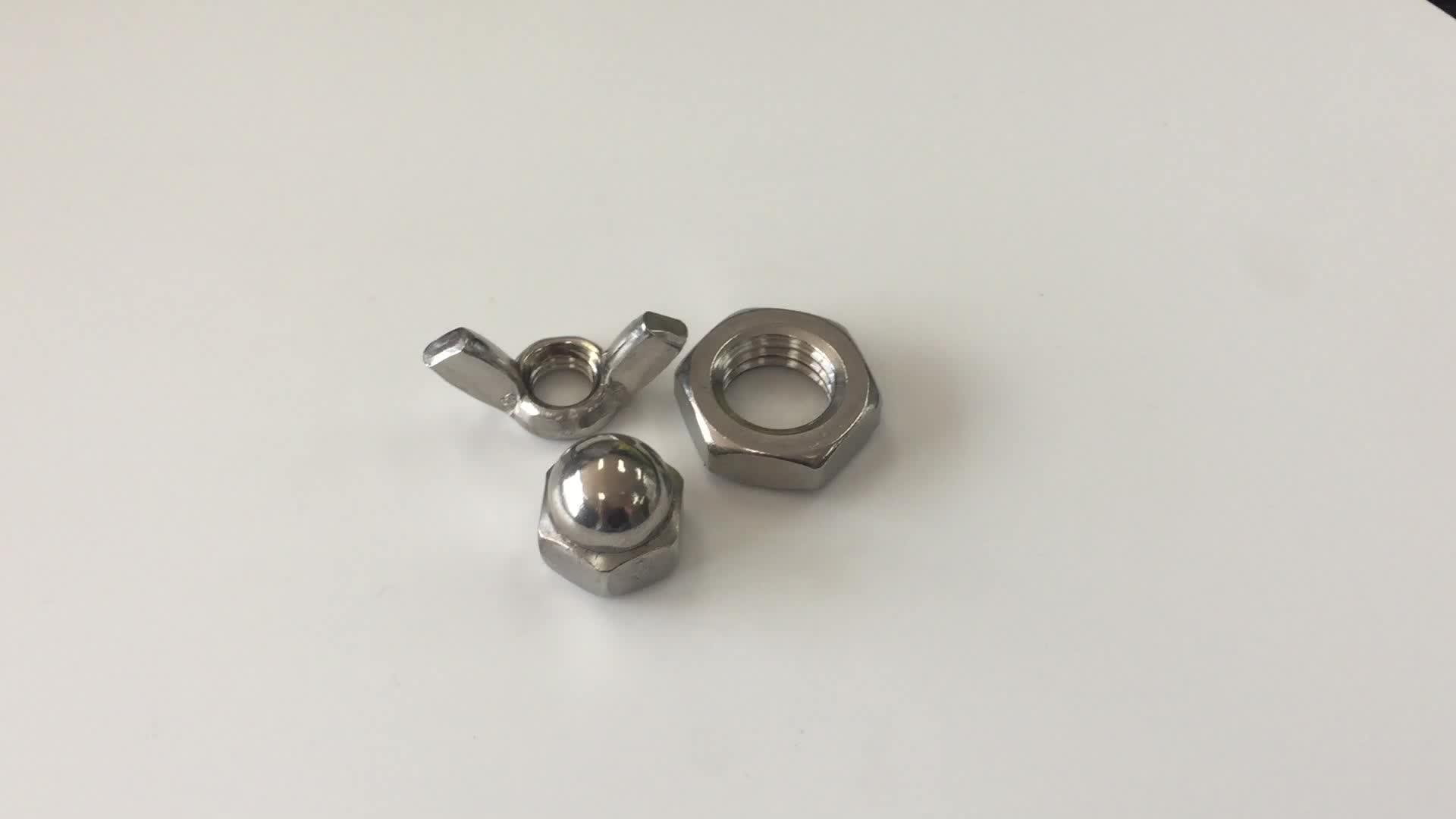 Din 929 Din 928 Selflocking Press Stainless Steel Metal Nut Weld Hex