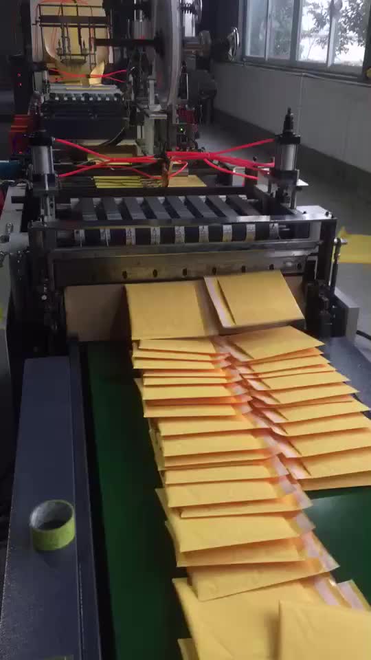 Double Side Kraft Paper Bubble Mailer Making Machine Buy Kraft Bubble