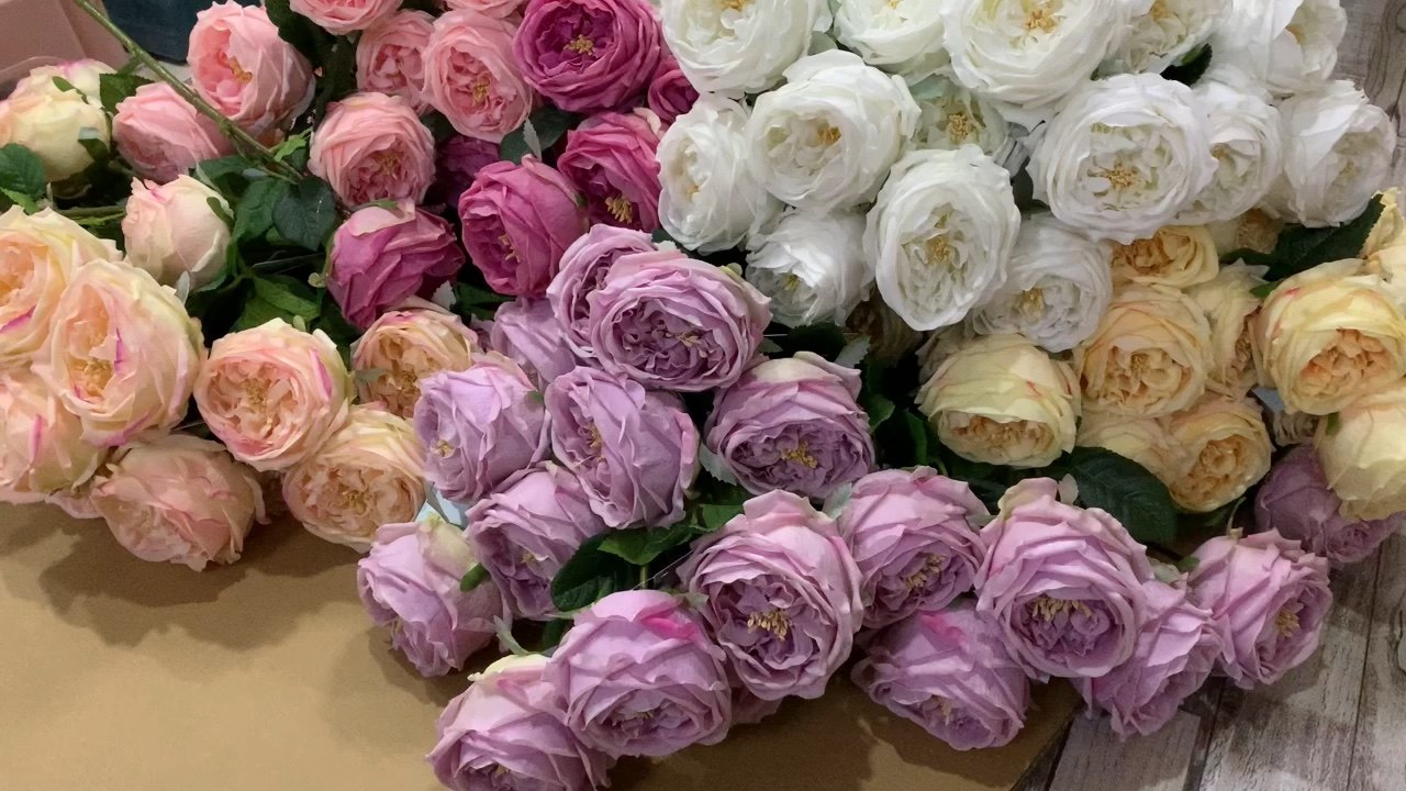 Qslhf111 Artificial Flowers Real Touch Rose Flower For Wedding And