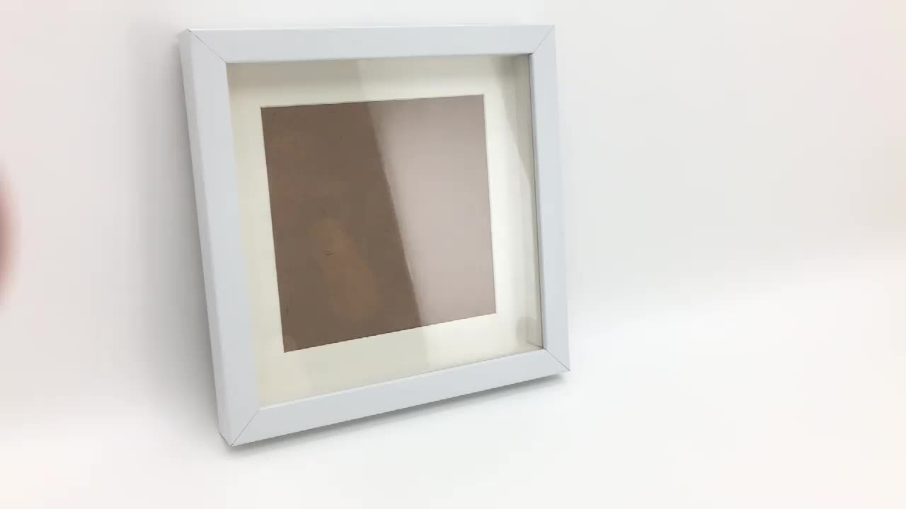 Bulk Free Standing Cheap Wholesale 3d Wooden Shadow Box Picture Frame