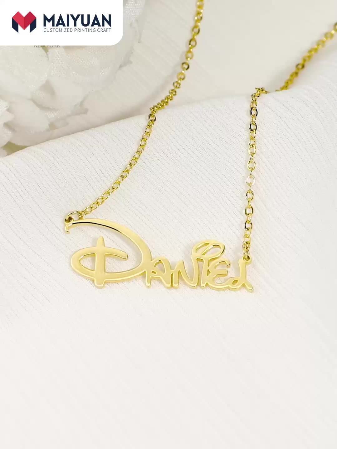 Custom Man Necklace Joyas De Plata 925 