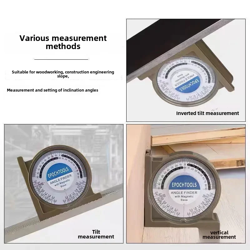 Потому porcelain brick artifact angle measuring meter high-precision slope instrument with magnetic multifunctional multifunctional slope horizontal ruler ruler