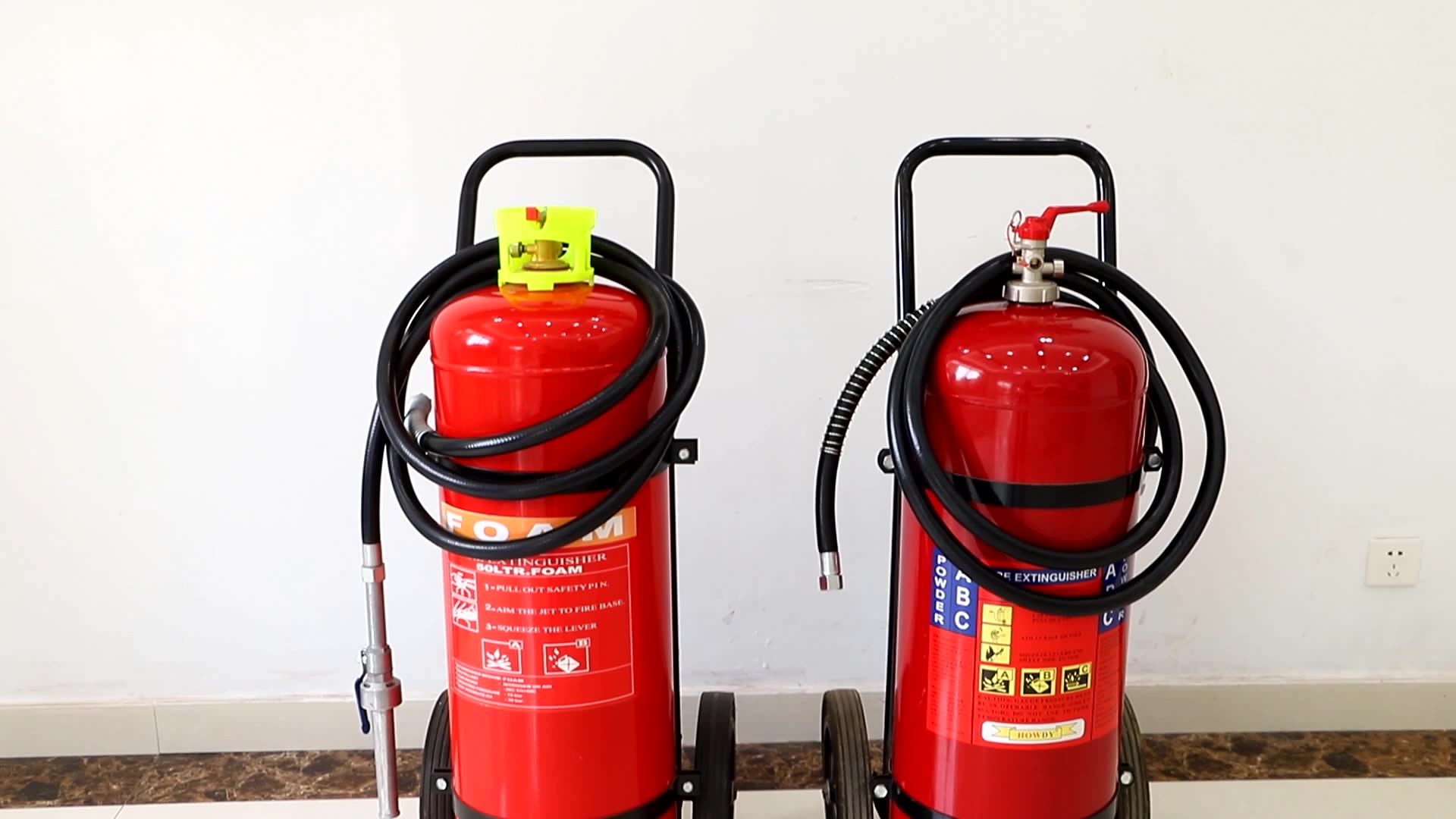 Trolley Fire Extinguisher,30 Dry Powder Fire Extinguisher,Abc Fire Extinguisher Customs Dat The