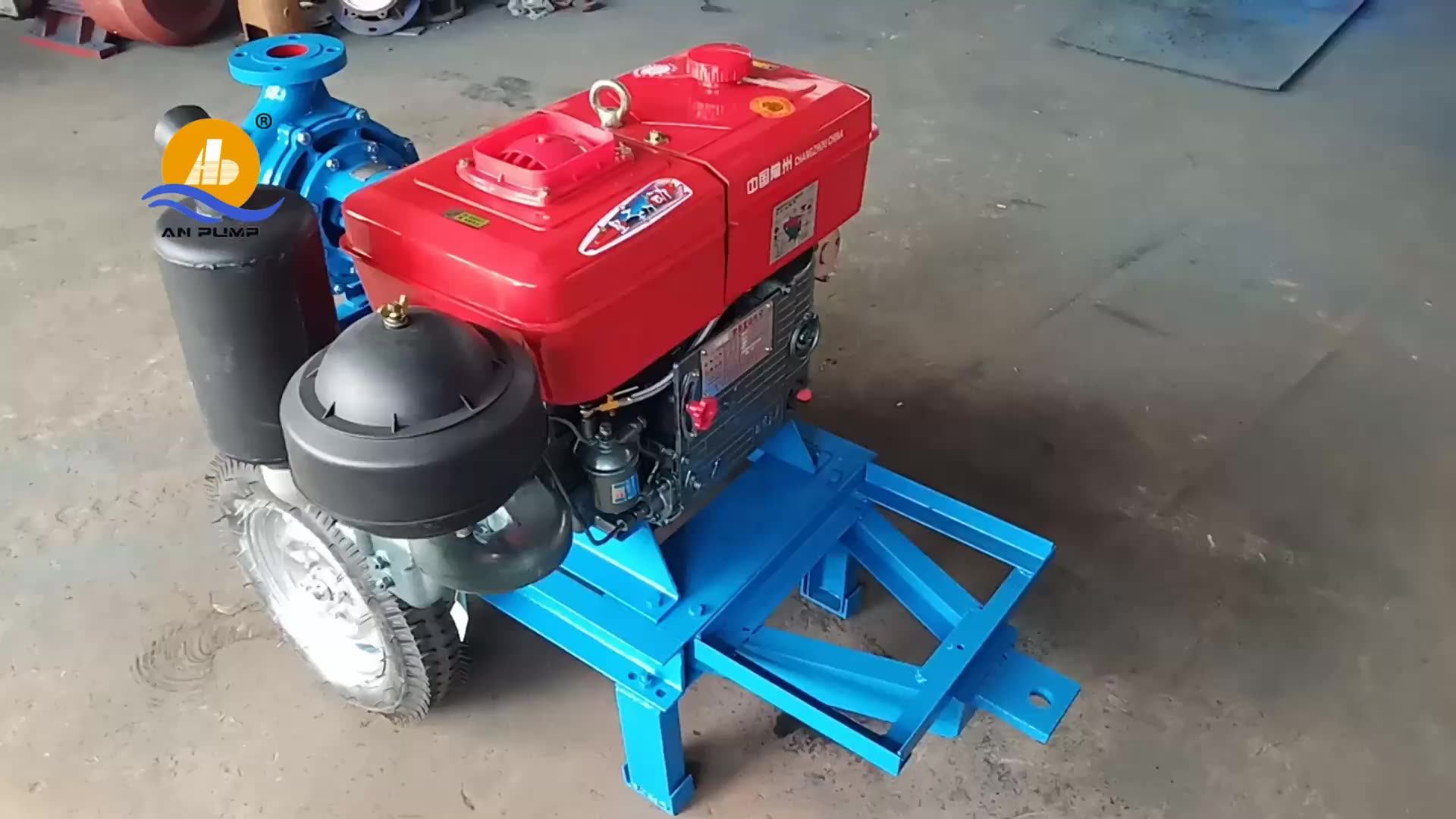 Hot Selling 16 Hp Diesel Engine Agricultural Irrigation Water Pump For