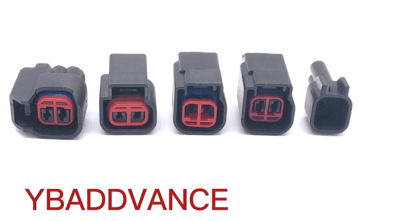 2 Pin Female Ev6 Fuel Injector Black Connector For Us Car Machine Buy