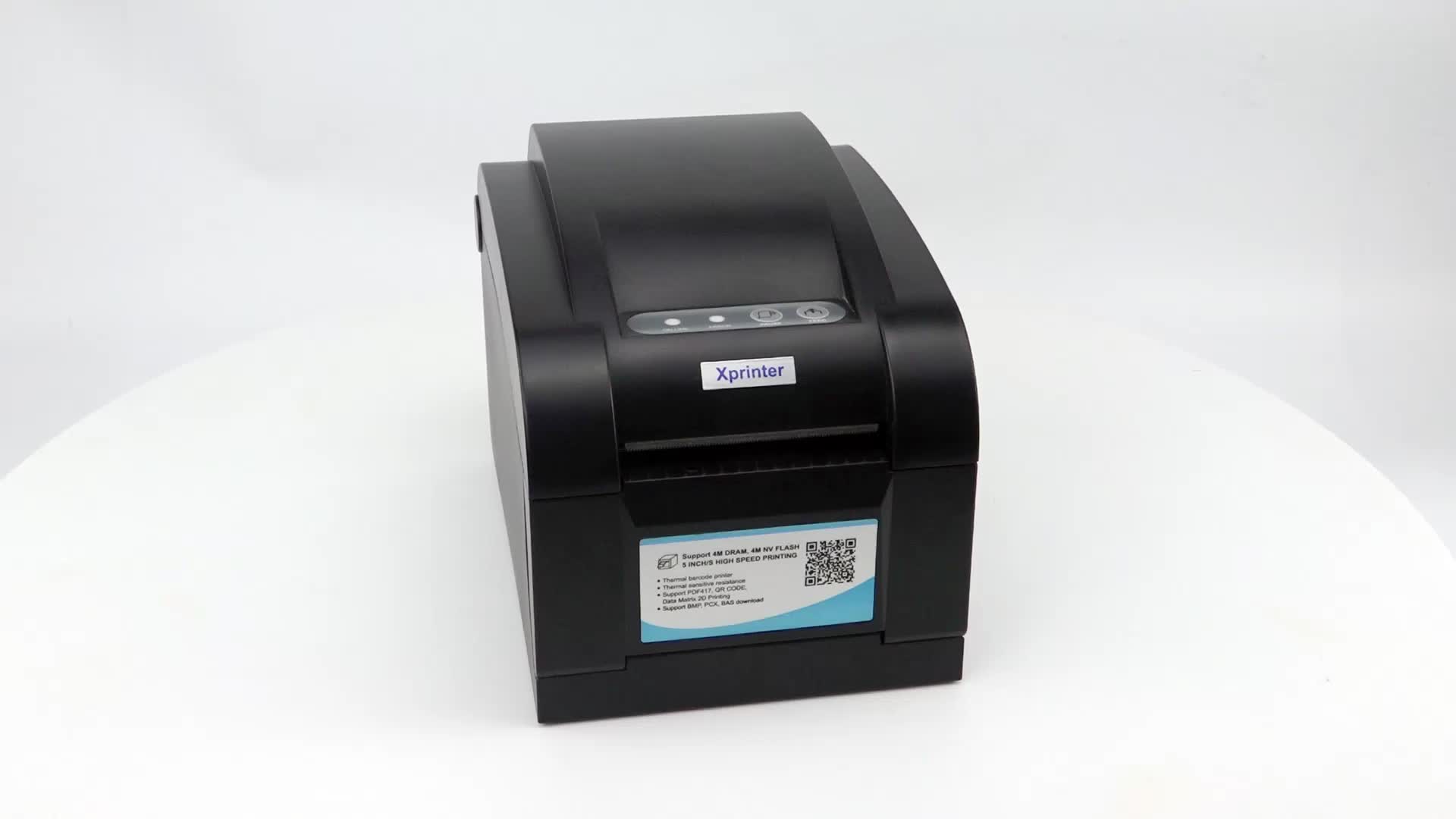 Xprinter как настроить печать. Принтер Xprinter XP-350b. Xprinter 350b. Принтер (термо) Xprinter XP-350 BM. Barcode Printer 350b.