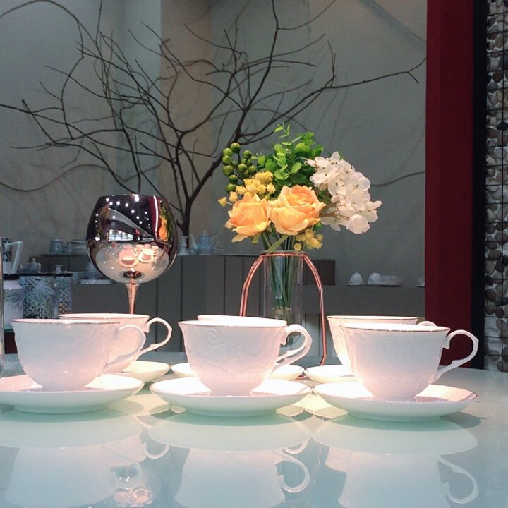 优雅浮雕英式下午茶咖啡白色瓷杯和茶碟 Buy 白色茶杯和茶托 瓷白色茶杯和茶托 英语下午茶杯和茶托product On Alibaba Com