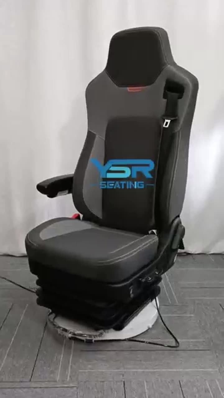 Heavy Duty Truck Air Suspension Adjustable Seats Truck Driver Seats