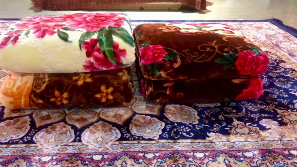 China Wholesale Wuxi Nature Life Cheap 6kg Embossed Double Ply Mink