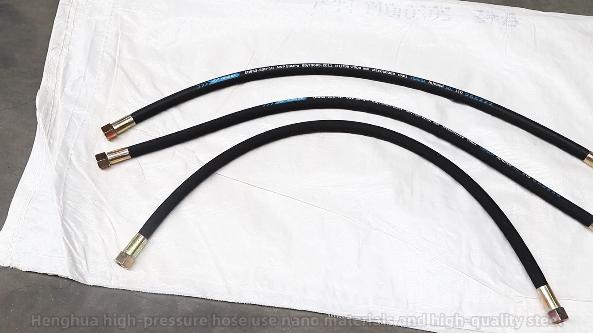 2 Layers High Pressure Stain Steel Wire Braided Hydraulic Hose Buy