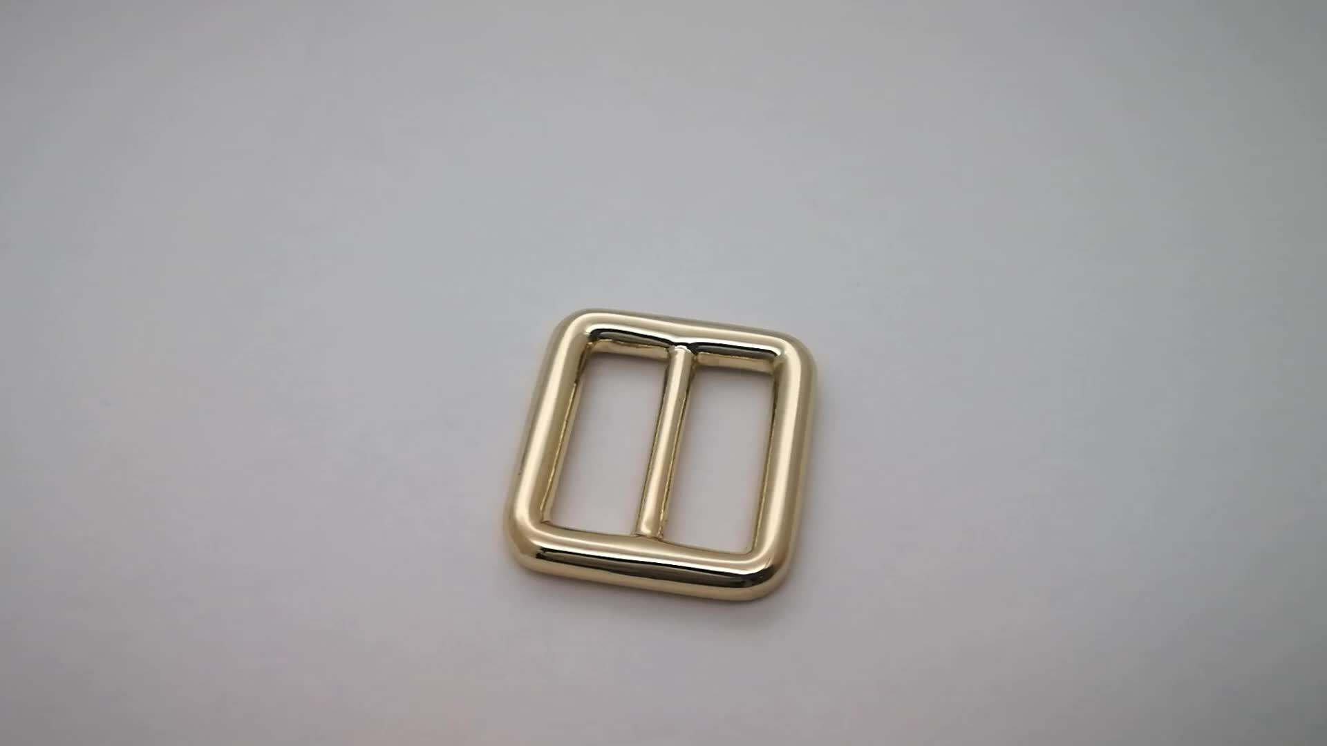 Tanai Handbags Hardware Italy Bag Strap Metal Slider Clasp Buckles 25mm