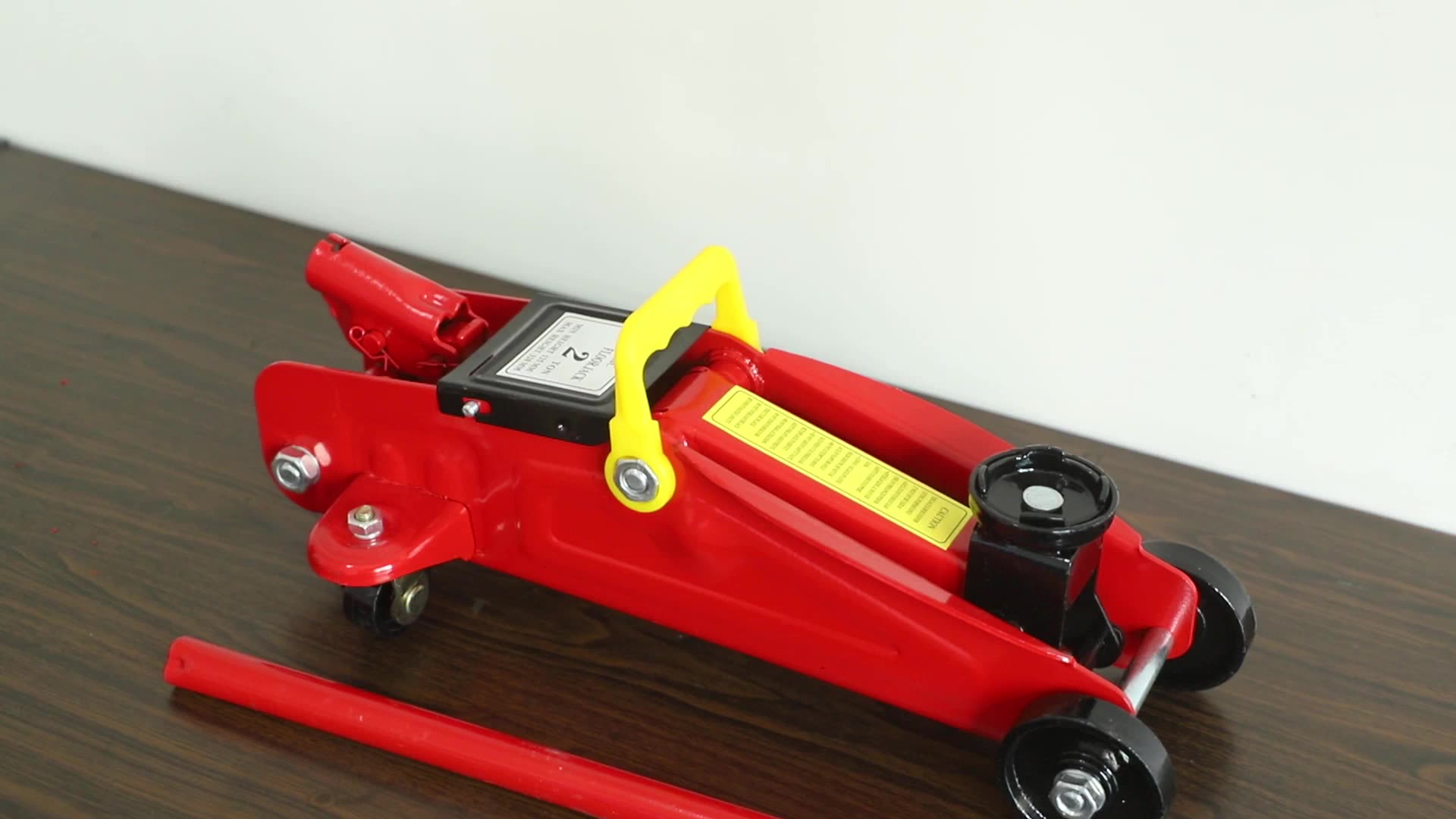 2ton Capacity Floor Jack Handle Horizontal Dual Pump Hydraulic Floor