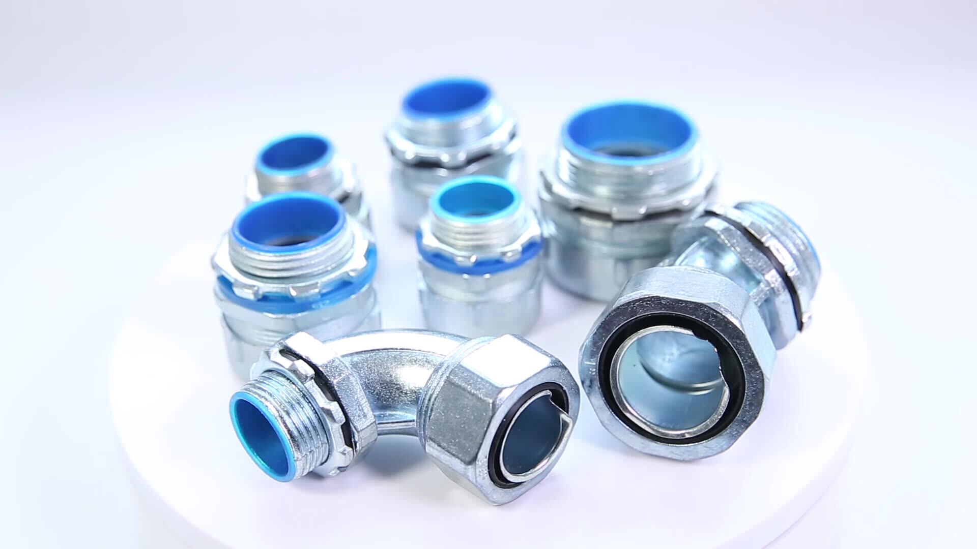 Dkj Fittings Pvc Flexible Conduit Connector Threading Bellows Tube Top