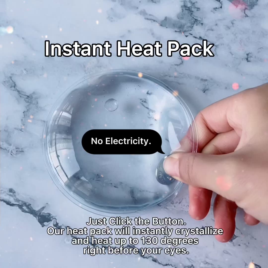 Best Sellers Magic Hot Cold Pack Instant Gel Cold Heat Pack With Metal