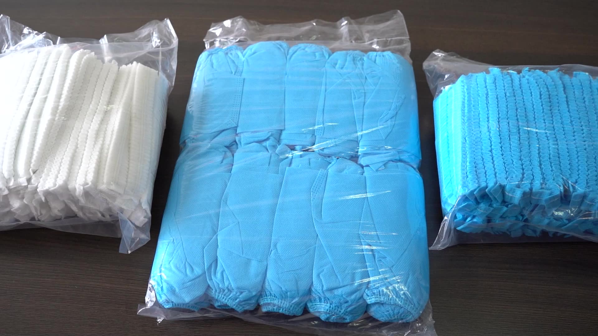 Disposable Nonwoven Hats Dustproof Hair Net Hats Antidust Bouffant