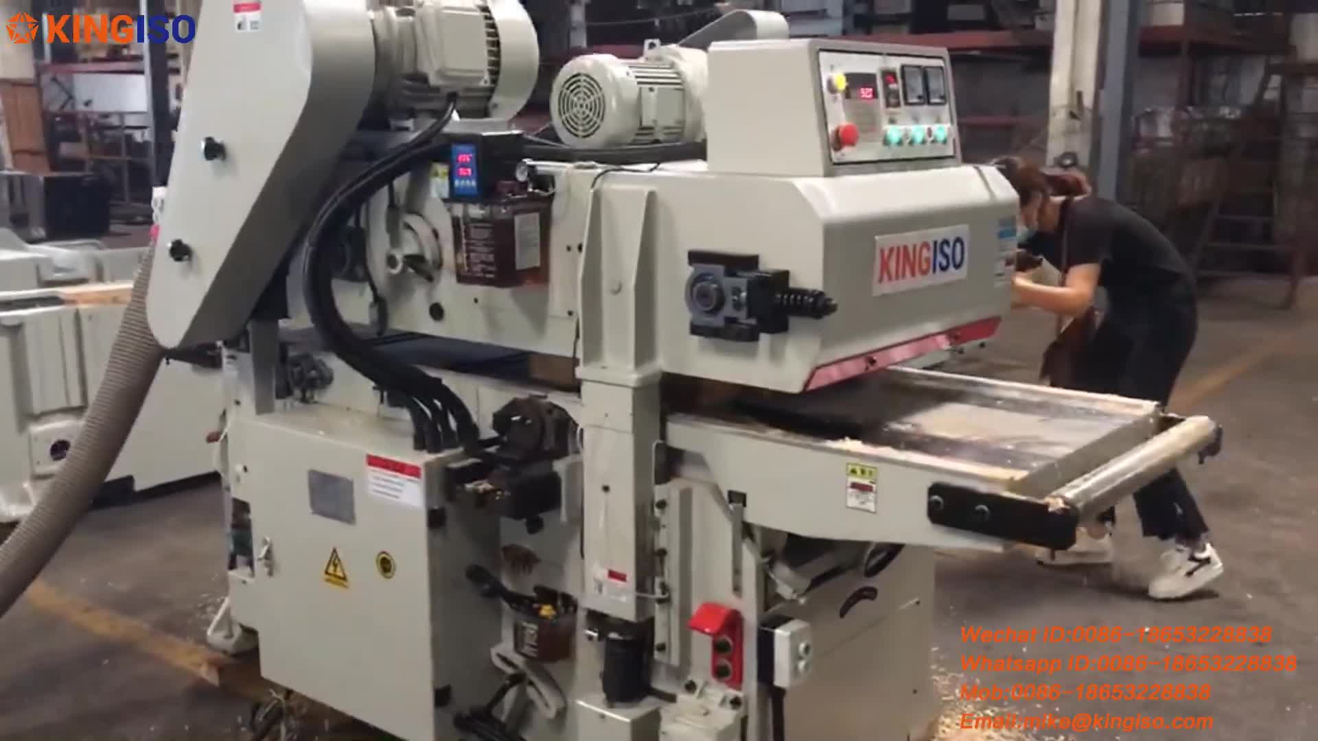 Woodworking Double Side Planer Mb204f Heavy Duty 2 Sides Planer Moulder